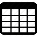 Tabular (one off fee)